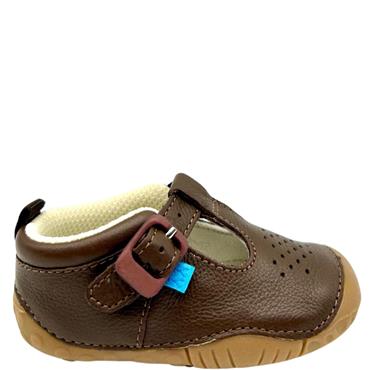 STARTRITE BOYS F FIT BUCKLE PREWALKER - BROWN